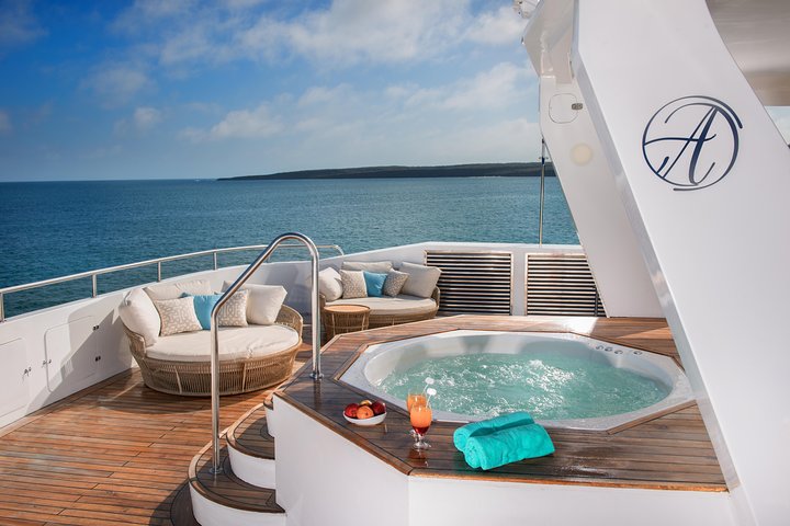 Alya Catamaran onboard spaces
